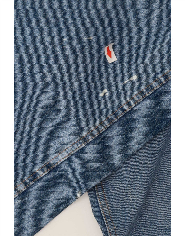 Base 92 Jean fuselé graphique pour homme IT 48 Medium W32 L34 Bleu Coton