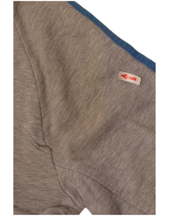 Adidas Sweat-shirt pour homme en coton moucheté petit gris