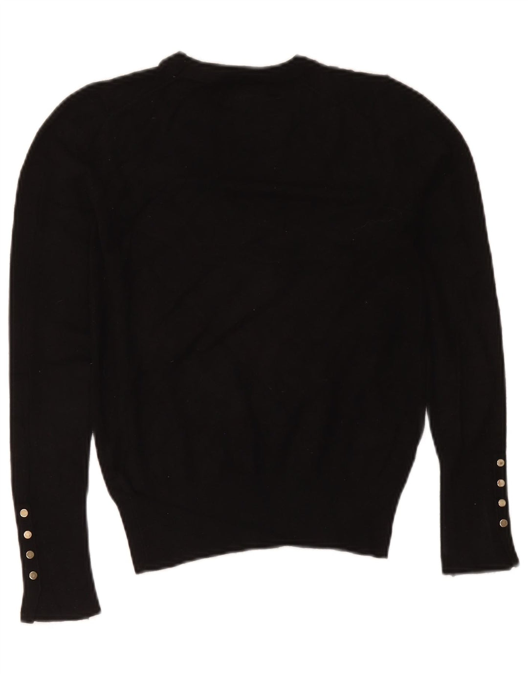 Zara Pull ras du cou pour femme UK 10 Petit Noir