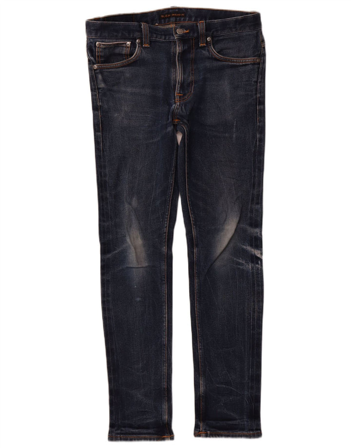 NUDIE JEANS Jean skinny homme W32 L32 bleu coton