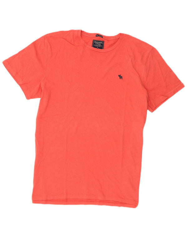 Abercrombie & Fitch T-Shirt Homme Top XL Orange Coton