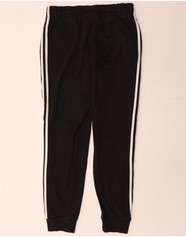 Adidas Pantalon de survêtement pour femme Joggers UK 16/18 Large Noir Coton