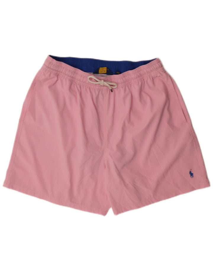 POLO RALPH LAUREN Short de bain homme 2XL rose polyester
