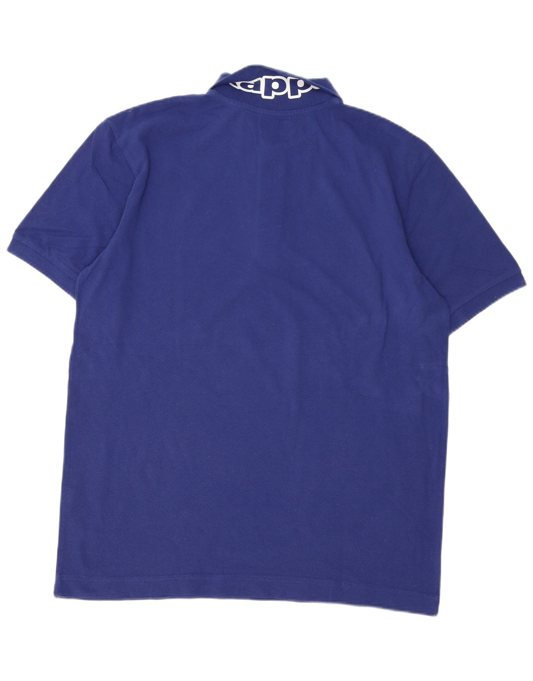 Kappa Polo Graphique Homme XL Bleu Coton