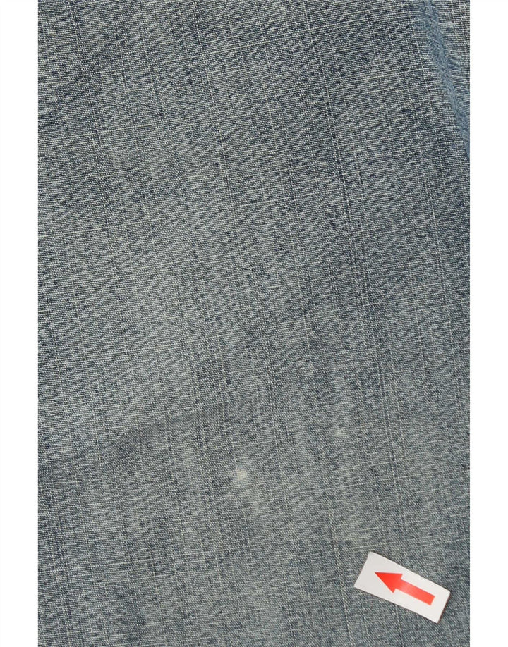 Gant Jean droit W34 L31 bleu coton homme