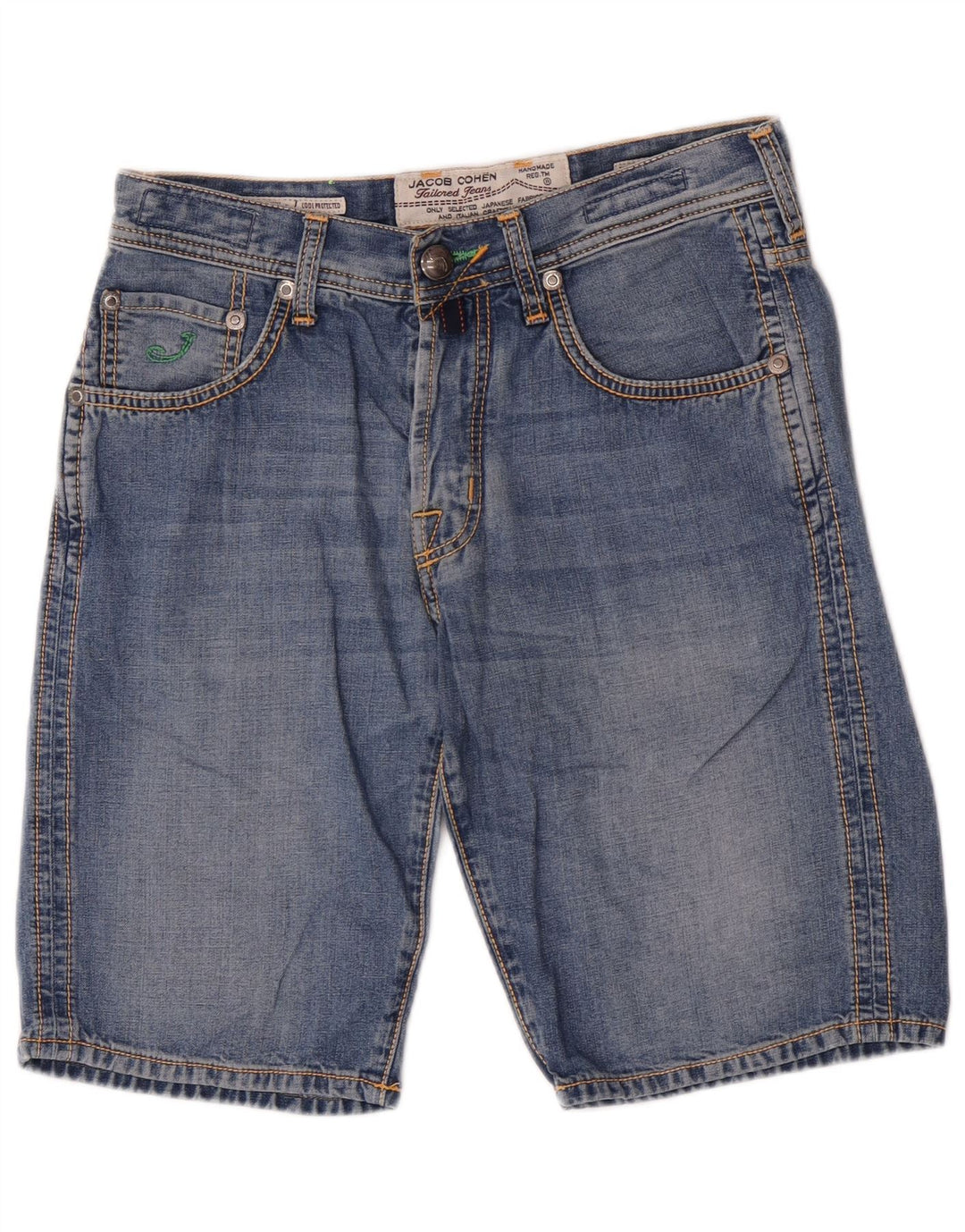 Jack & Jones Short en Jean Regular W32 Homme Bleu Moyen Coton