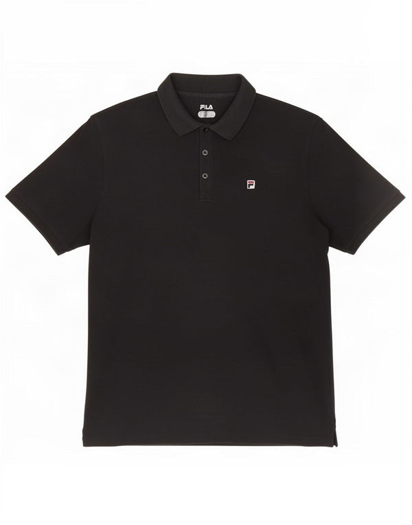 Fila Polo Homme Grand Noir Coton