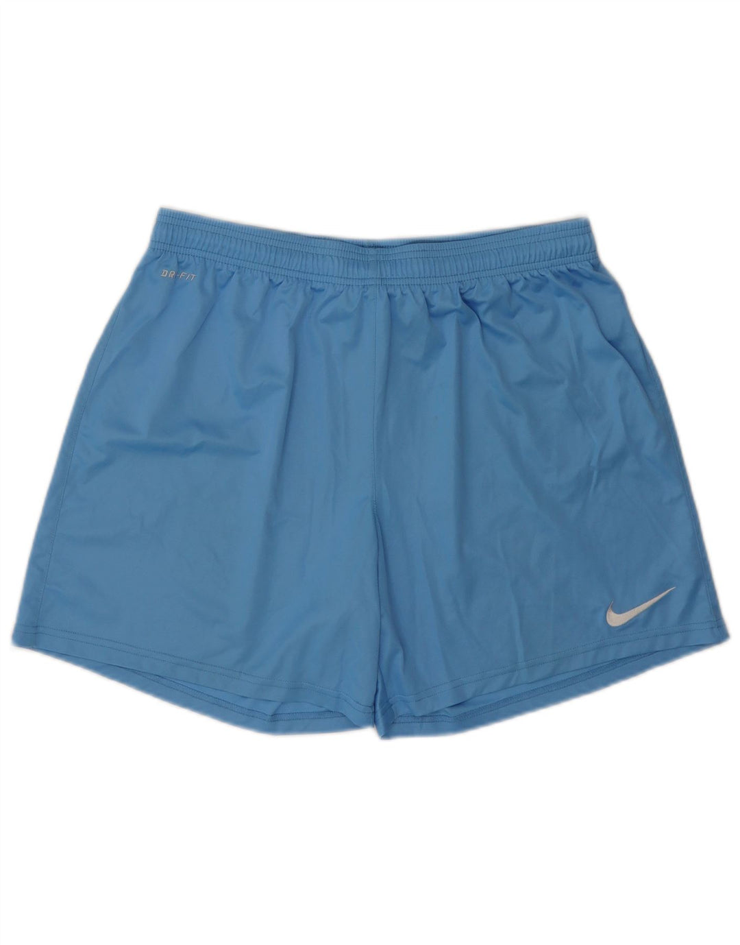 Nike Short de sport Dri Fit pour femme UK 18 XL Bleu Polyester