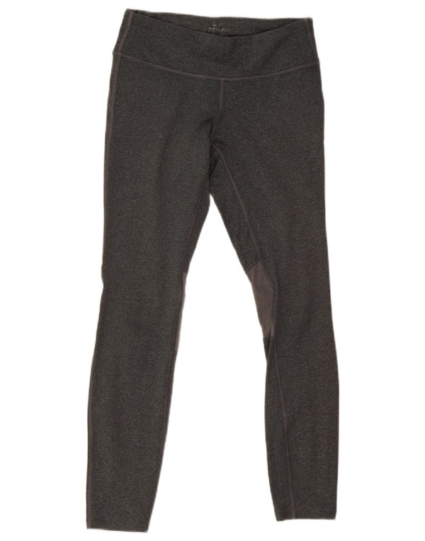 Nike Legging court Dri Fit pour femme UK 8 Small Gris Polyester