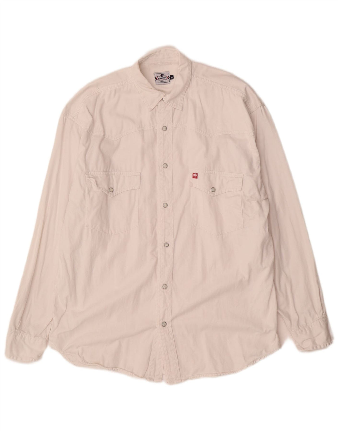 vintage Chemise en jean homme coton blanc moyen