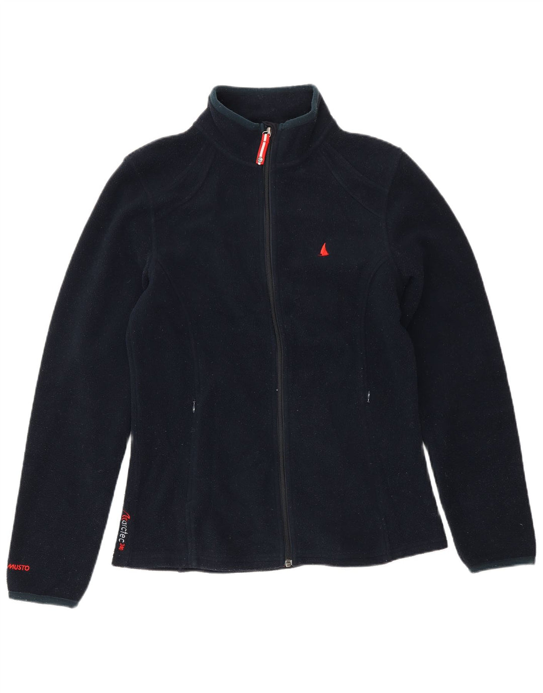 Musto Veste Polaire Femme UK 12 Medium Bleu Marine Polyester