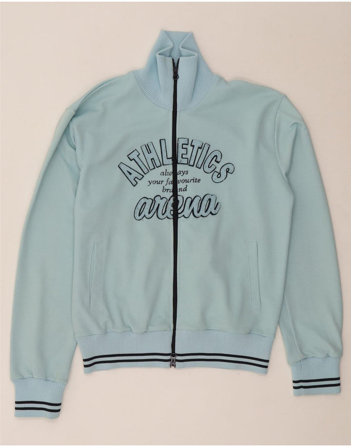 Arena Veste De Survêtement Graphique Femme Bleu Moyen Polyester