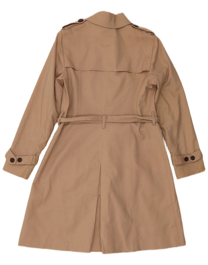 Hobbs Trench-Coat Femme UK 10 Petit Coton Beige