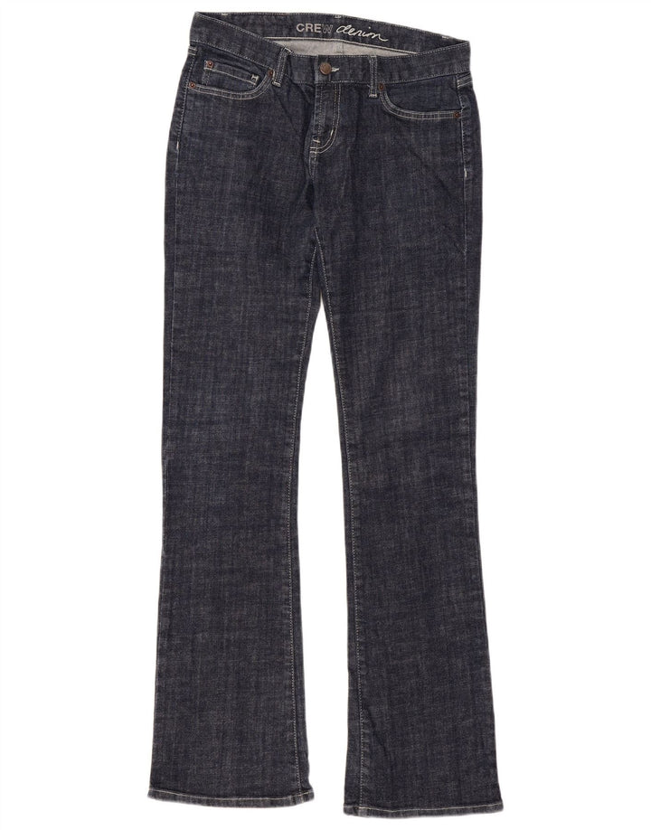 Crew Clothing Jean Bootcut Femme W30 L34 Bleu Marine Coton