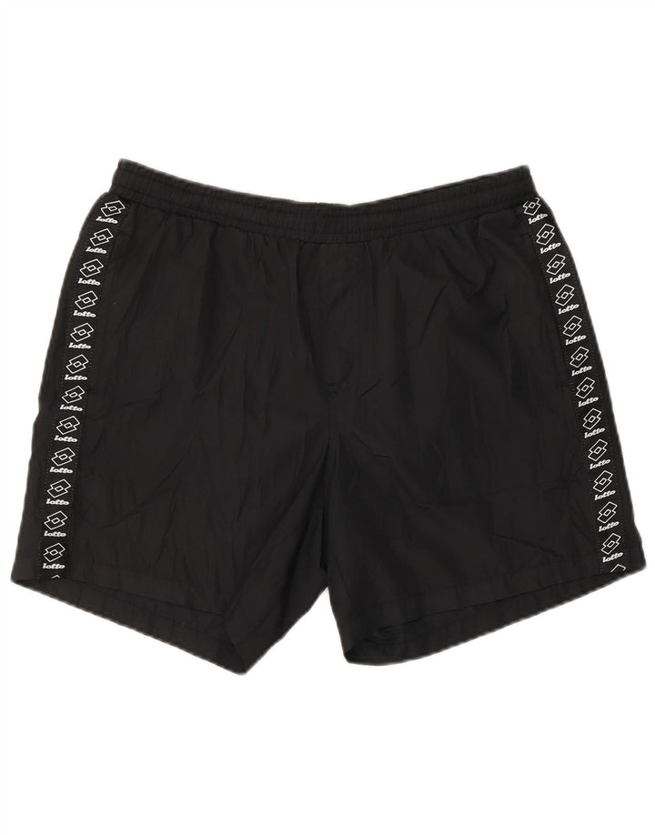LOTTO Short de Bain Graphique Homme XS Noir