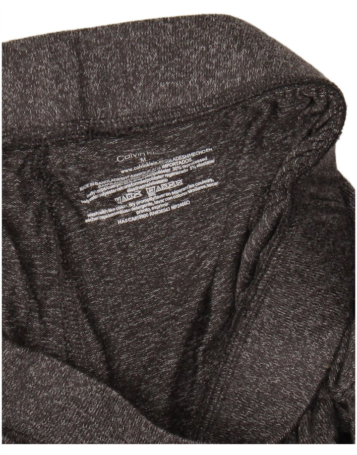 CALVIN KLEIN Short de Sport Graphique Homme Gris Moyen Moucheté Polyester