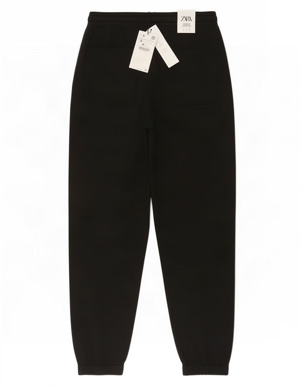 Pantalon de jogging femme Zara Small W30 L27 coton noir