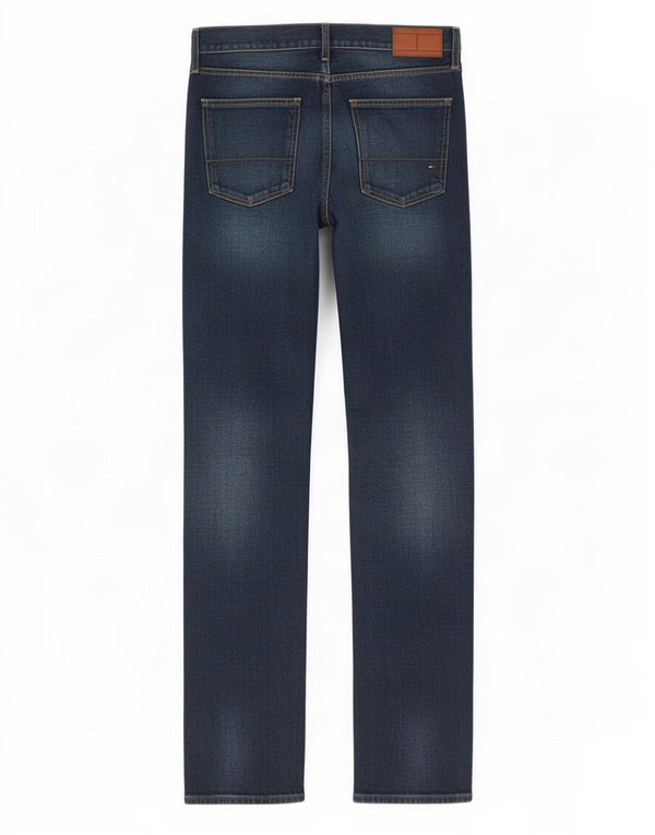 Tommy Hilfiger Jean droit homme W34 L32 bleu coton