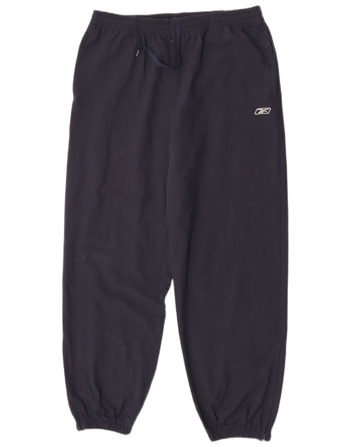 Reebok Pantalon de Survêtement Joggers Homme Bleu Marine Moyen