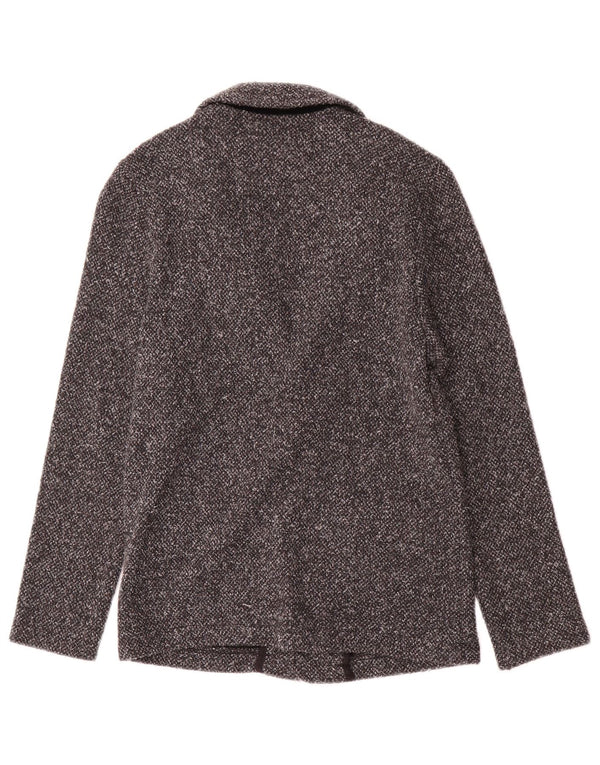 Zara Veste Blazer 2 Boutons Fille 9-10 Ans Gris Moucheté