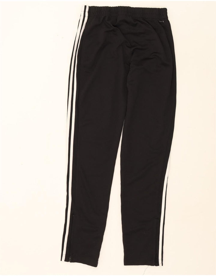 ADIDAS Womens Climalite Tracksuit Trousers UK 12/14 Medium Black Polyester Vintage Adidas and Second-Hand Adidas from Messina Hembry 