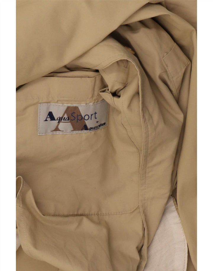 Aquascutum Trench Homme IT 50 Large Beige Polyamide