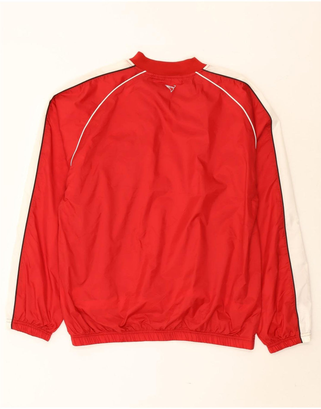 Jako Hommes Pull Survêtement Top Veste Grand Rouge Colorblock Nylon