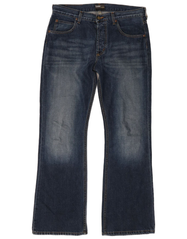 Lee Jean Bootcut Denver Homme W36 L32 Bleu Marine Coton