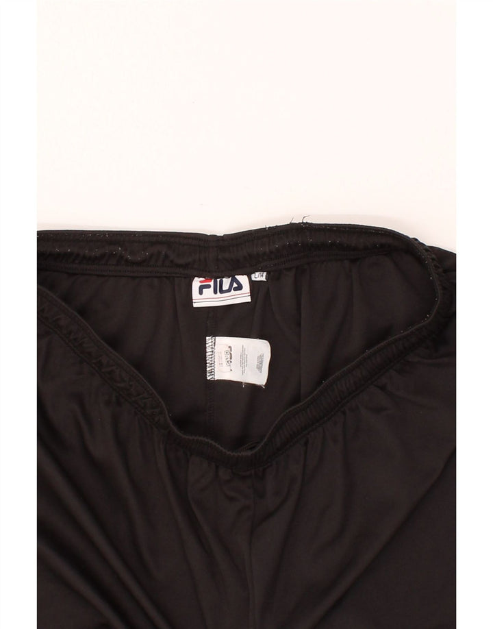 FILA Boys Sport Shorts 13-14 Years Black Polyester Vintage Fila and Second-Hand Fila from Messina Hembry 