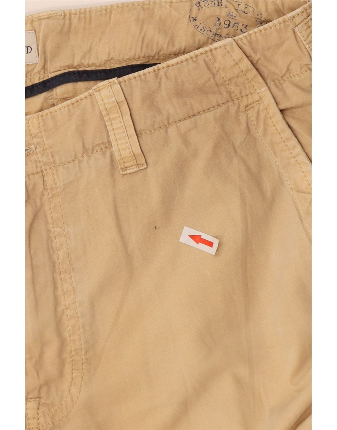 Henri Lloyd Pantalon Cargo Slim Femme W34 L35 Beige