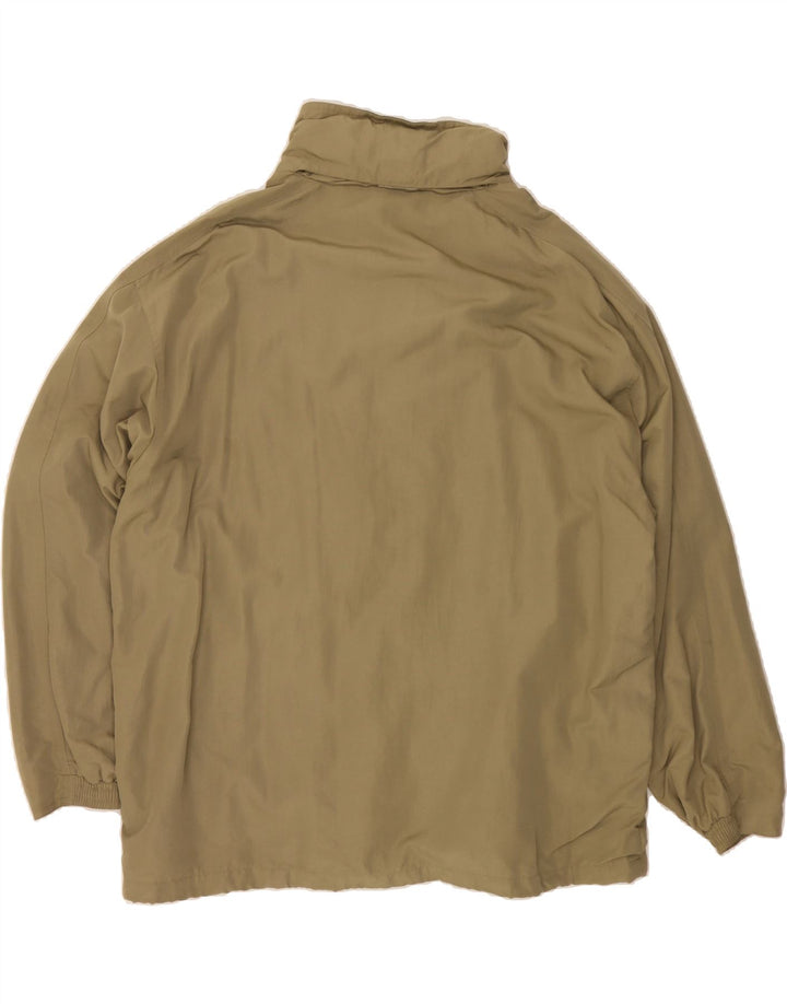 DIADORA Mens Rain Jacket UK 42 XL Khaki Polyamide Vintage Diadora and Second-Hand Diadora from Messina Hembry 