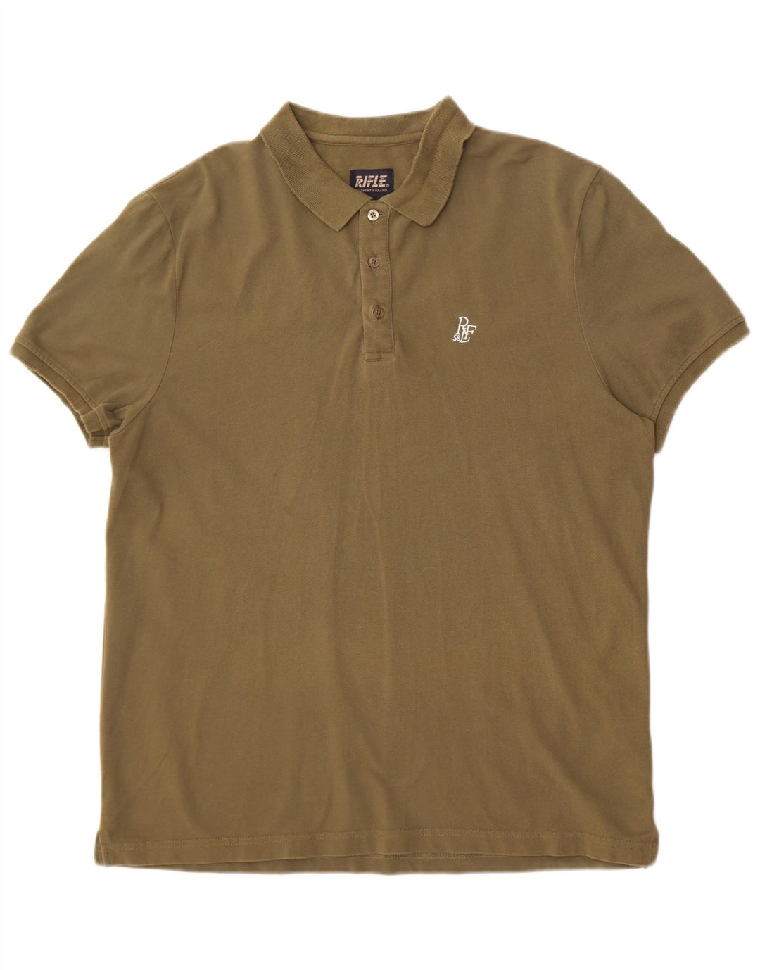Polo Homme Rifle 2XL Coton Kaki