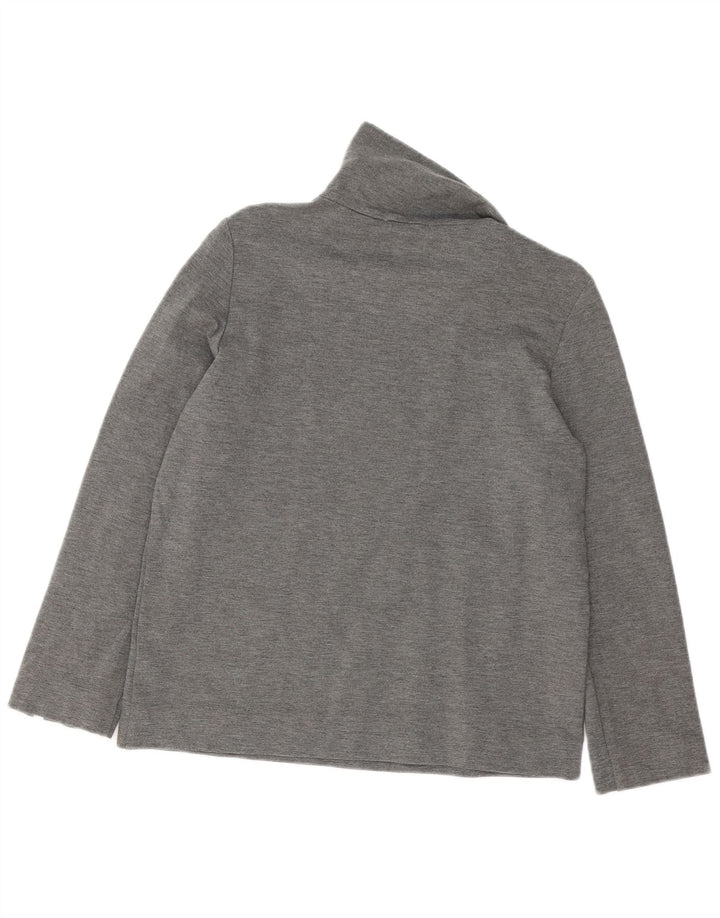Cos Haut Oversize Femme Manches Longues EU 36 Petit Gris Viscose