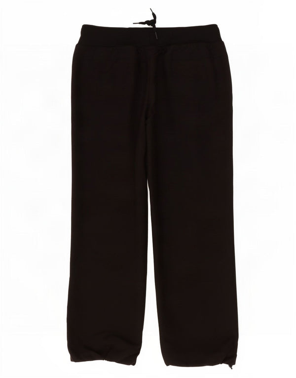 Reebok Pantalon de survêtement pour femme Joggers UK 16/18 Large Noir Polyester