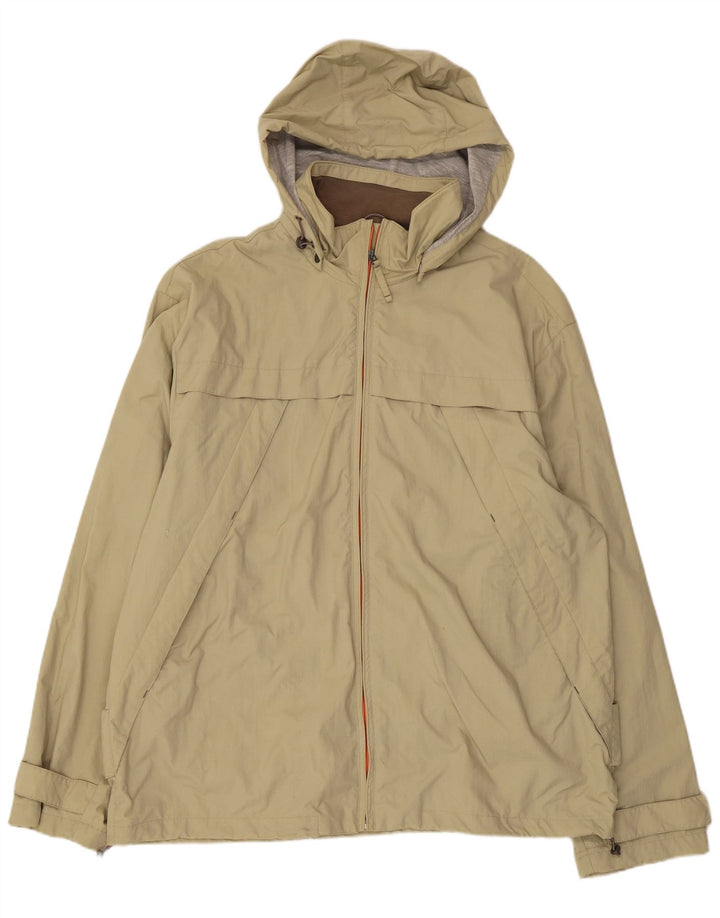 INVICTA Veste de pluie à capuche pour homme UK 44 2XL Vert Polyamide