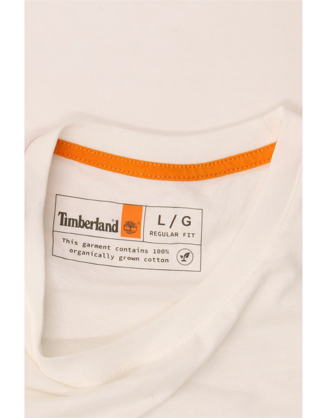 TIMBERLAND T-shirt coupe classique pour homme, grand, en coton blanc
