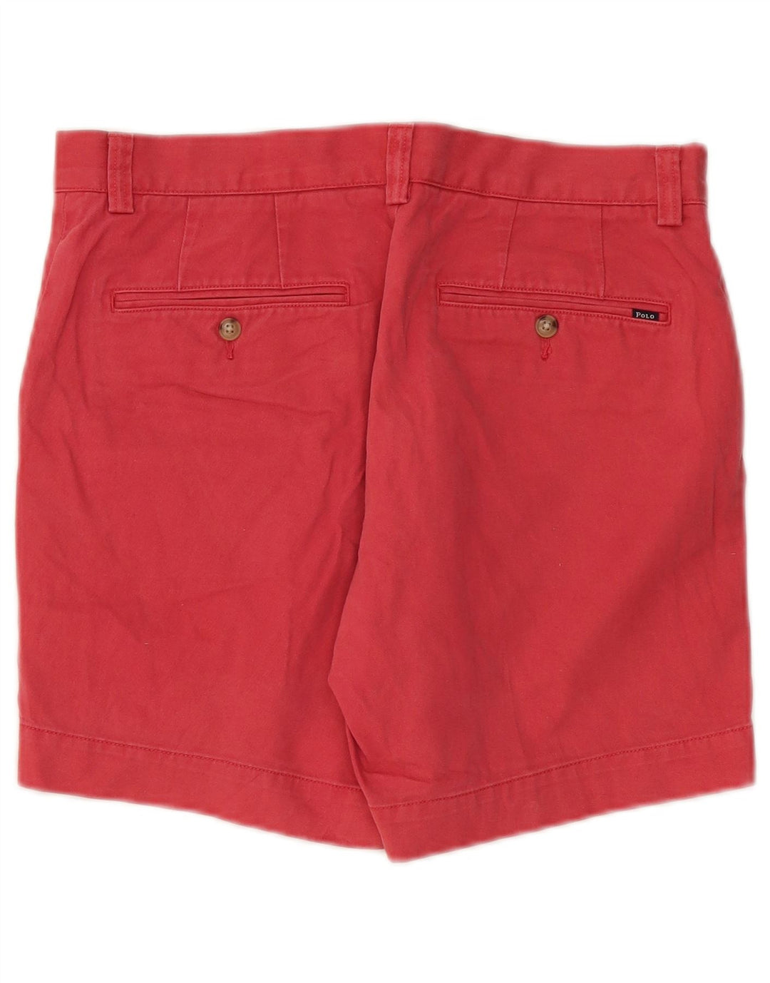 POLO RALPH LAUREN Short Chino Homme W31 Coton Rouge Moyen