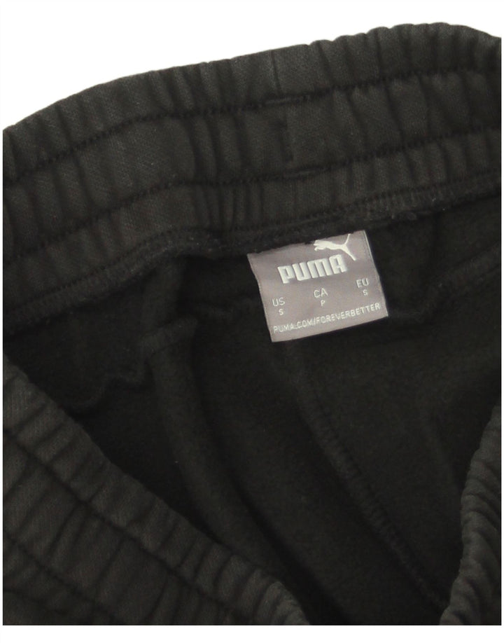 Puma Pantalon de survêtement pour homme en coton noir Taille S