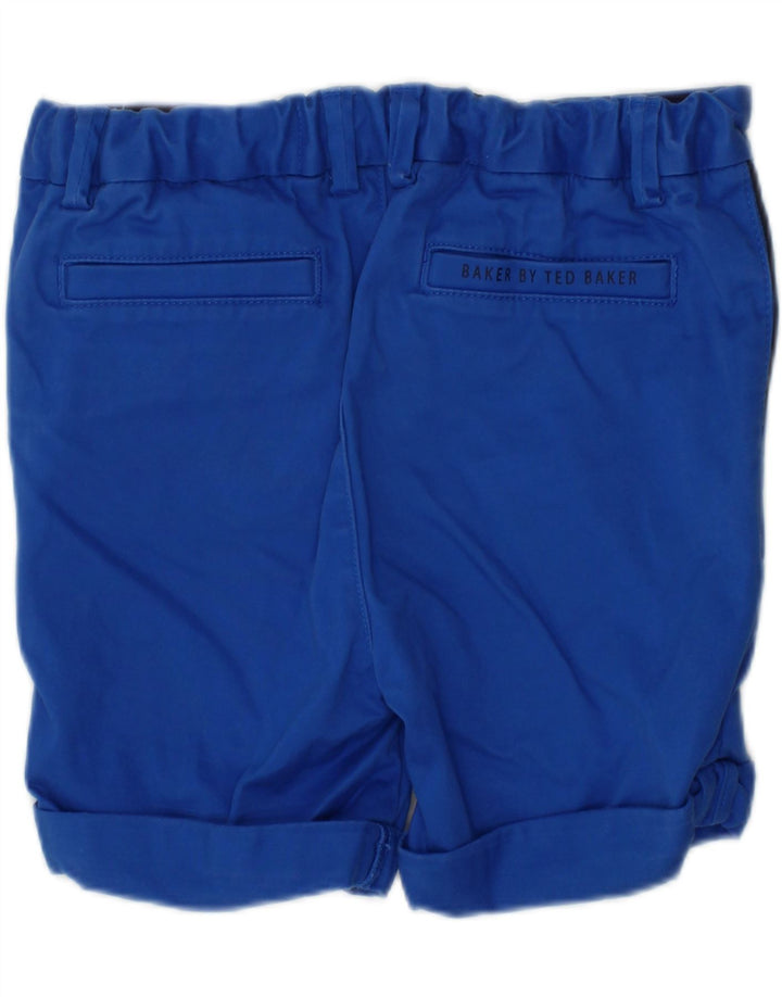 TED BAKER Short chino graphique pour garçon 2-3 ans W22 Bleu Coton
