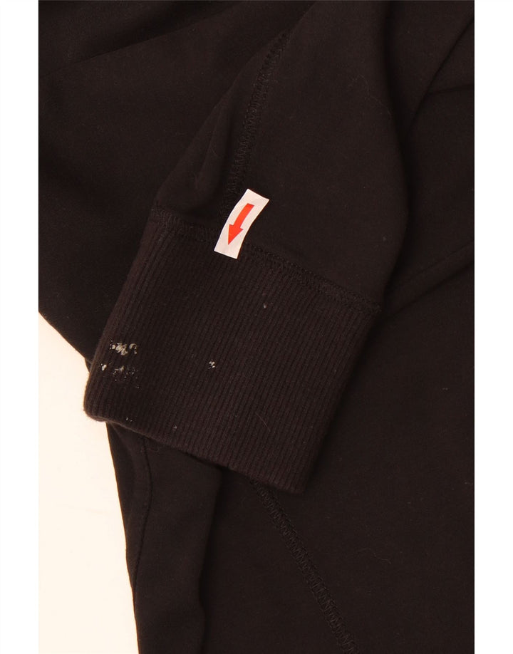 G-Star Veste de survêtement graphique pour femme UK 12 en coton noir moyen