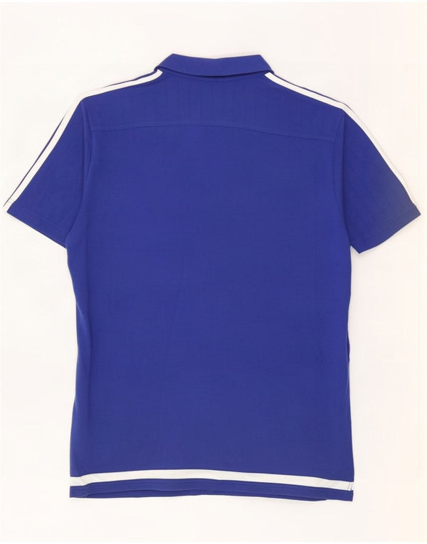 Adidas Polo Chelsea FC Homme XL Bleu Colorblock Coton