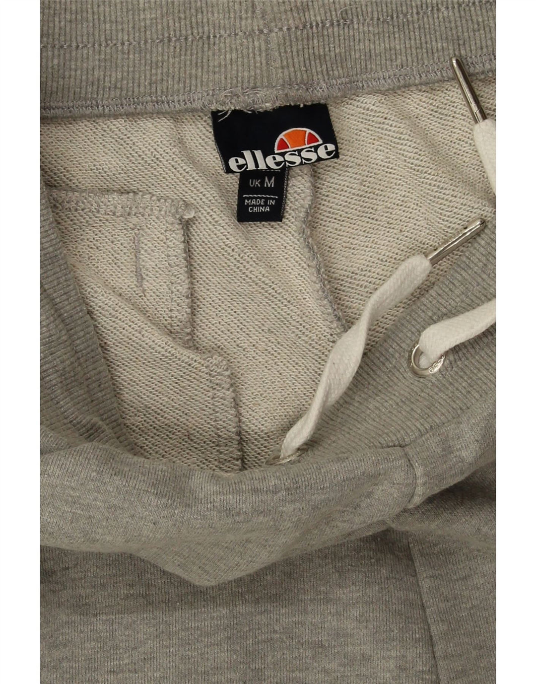 Ellesse Pantalon De Survêtement Joggers Gris Moyen Coton Homme