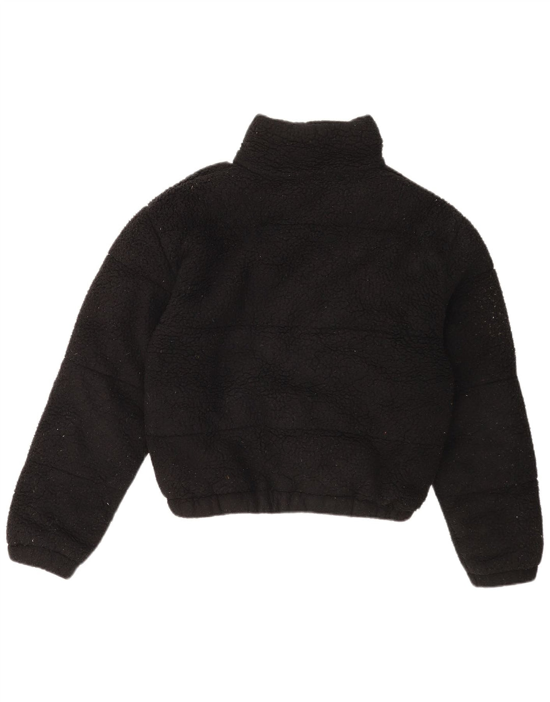 Ellesse Veste polaire surdimensionnée pour femme UK 8 Small Noir Polyester