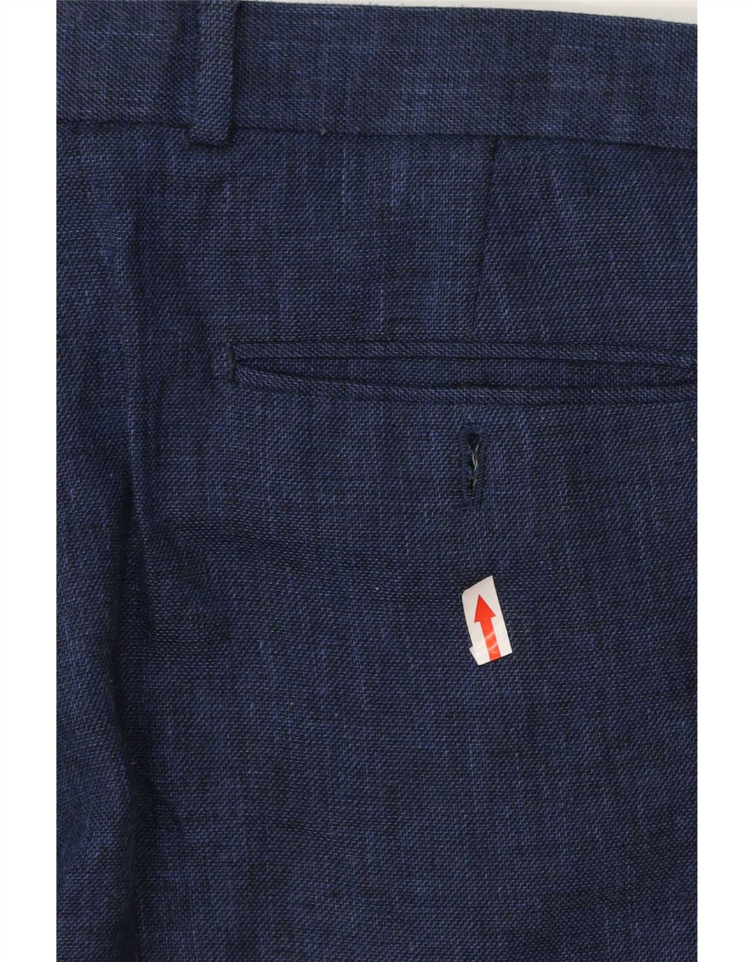 Marks & Spencer Pantalon de costume coupe ajustée pour homme W40 L29 Bleu classique