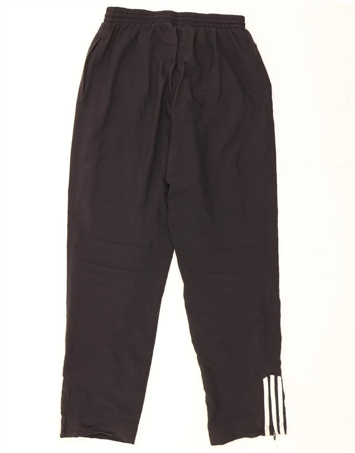 Adidas Pantalon de survêtement pour homme UK 36/38 Petit Noir Polyester