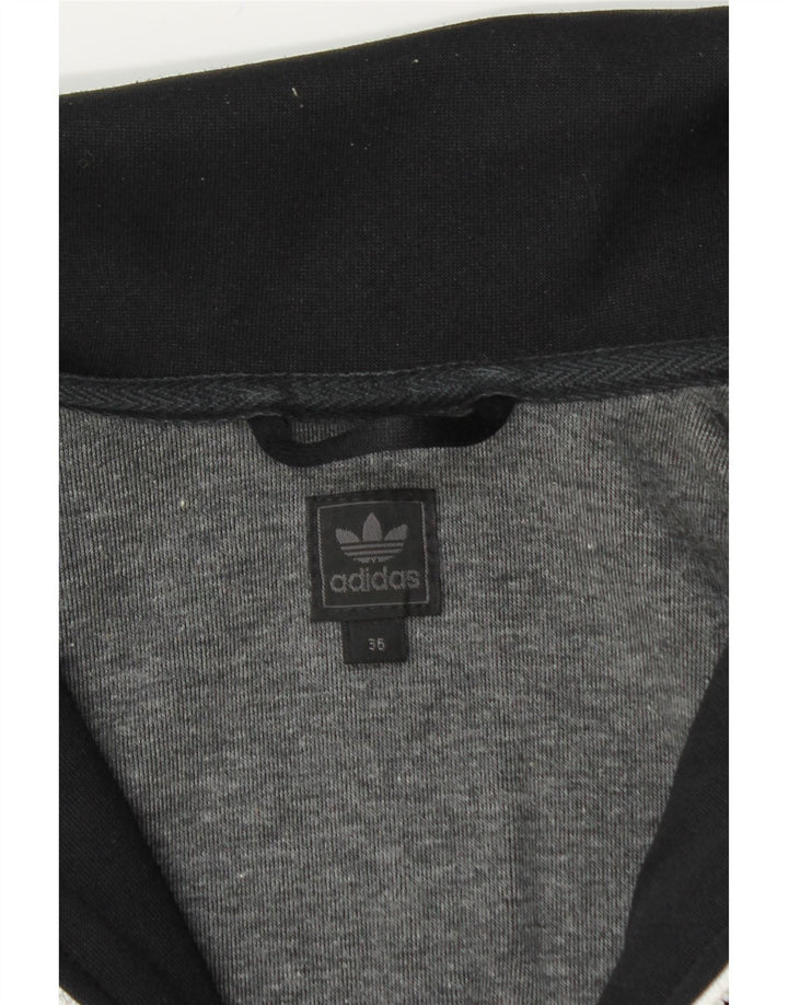 Adidas Veste de survêtement longue pour femme IT 36 XS Noir