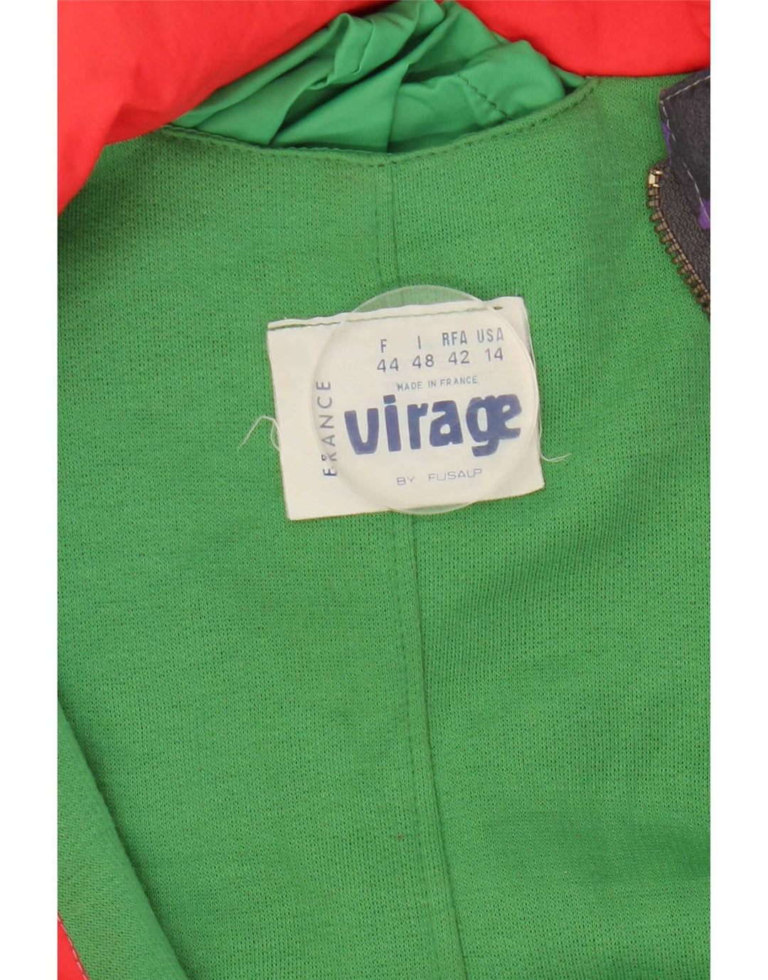 Fusalp Combinaison de Ski Virage Femme IT 48 XL Multicolore Colourblock