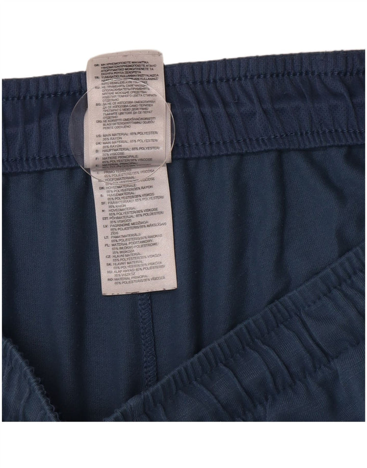 Adidas Short de sport Climalite pour homme 2XL Bleu Polyester