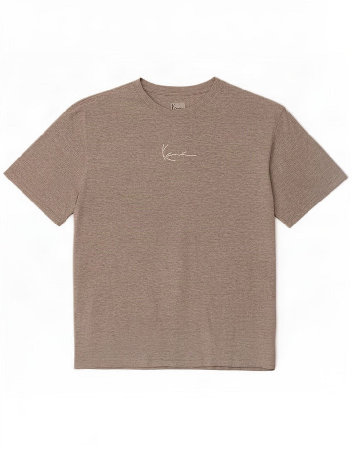 Karl Kani T-Shirt Graphique Homme Gris Moyen Moucheté Coton