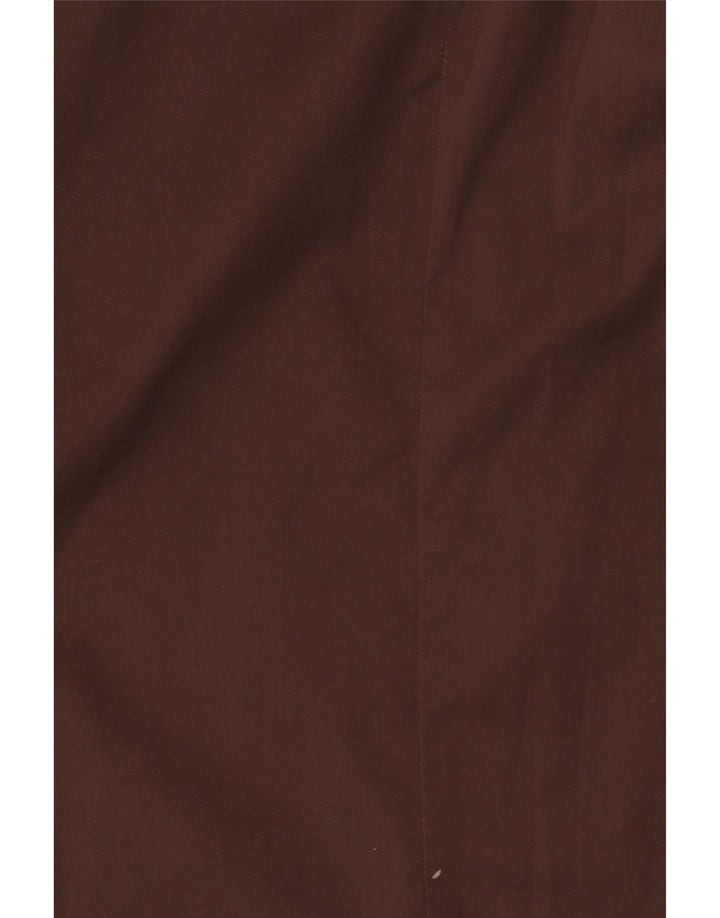 Trussardi Jeans Chemise Homme 2XL Marron Coton